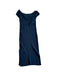 A Navy Sleeveless Dresses from Seraphine in size Maternity-L for maternity. (Back View)