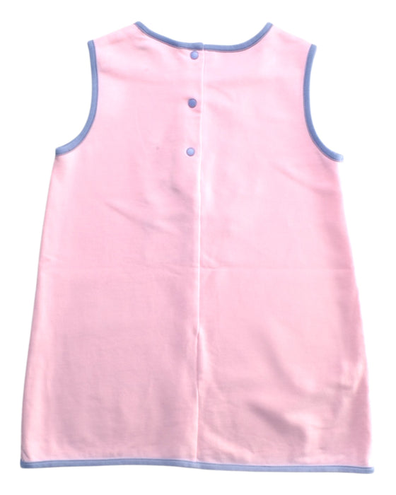 A Pink Sleeveless Dresses from The Beaufort Bonnet Company in size 3T for girl. (Back View)