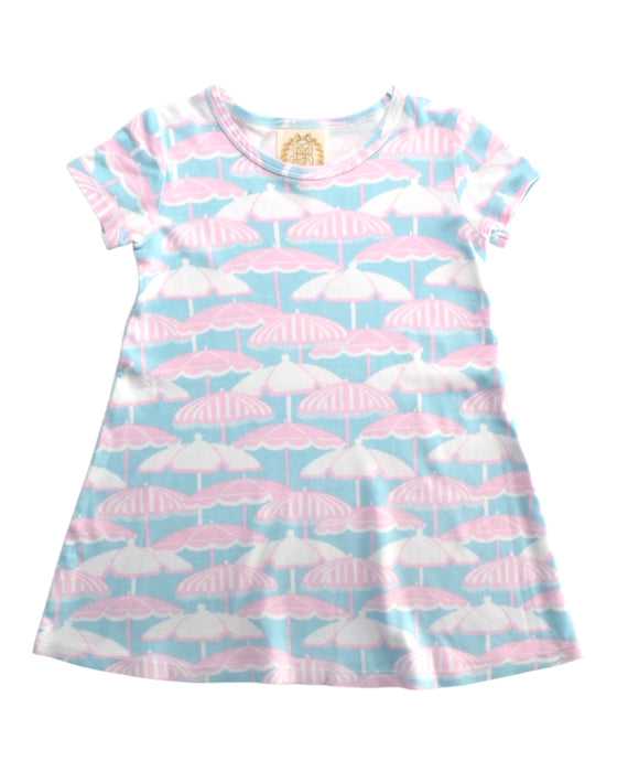 A Multicolour Short Sleeve Dresses from The Beaufort Bonnet Company in size 3T for girl. (Front View)