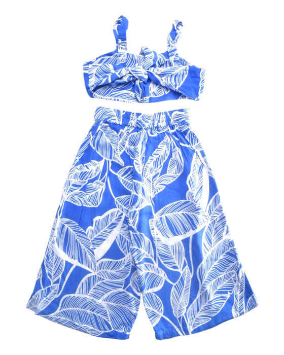 A Blue Shorts Sets from Indigo Kids in size 2T for girl. (Back View)