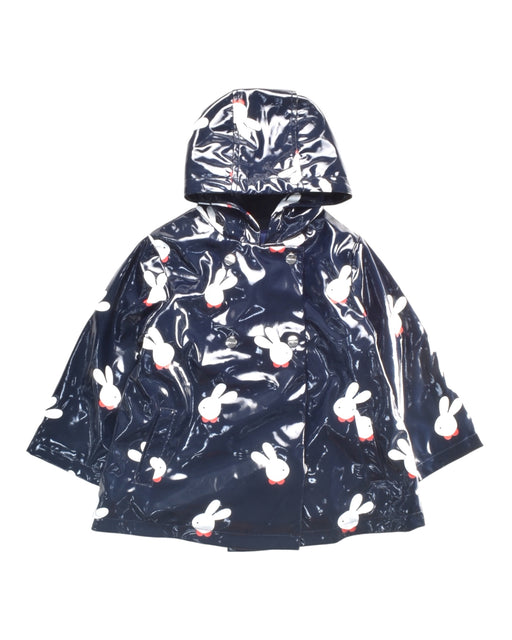 A Navy Capes & Ponchos from Jacadi in size 3T for girl. (Front View)