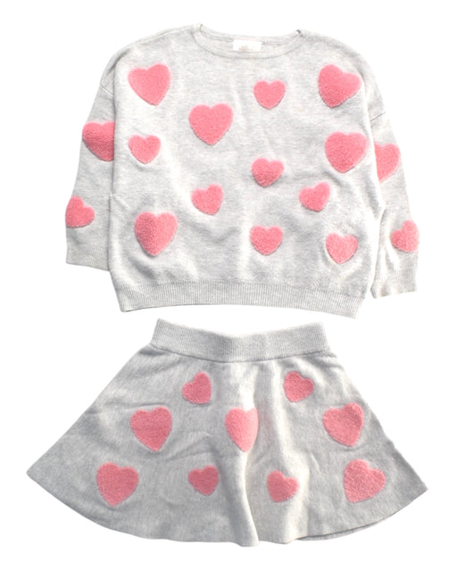 A Grey Skirt Sets from Seed in size 2T for girl. (Front View)