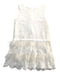 A White Sleeveless Dresses from Britt in size 12Y for girl. (Front View)