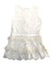 A White Sleeveless Dresses from Britt in size 12Y for girl. (Back View)