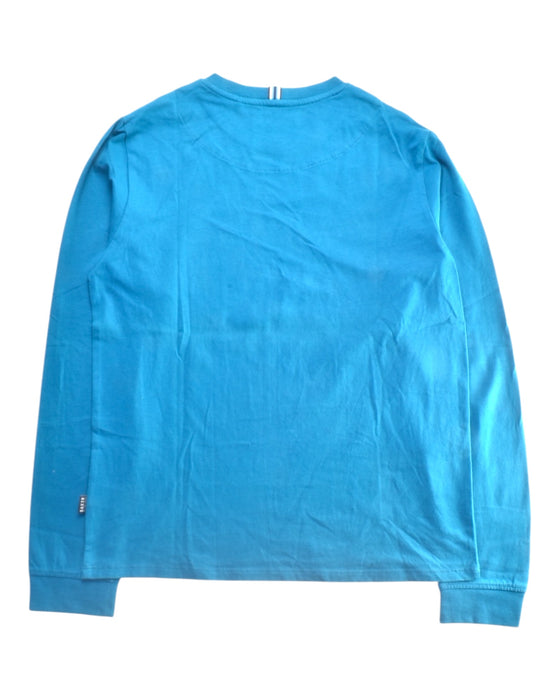 A Blue Long Sleeve T Shirts from Baker by Ted Baker in size 12Y for boy. (Back View)