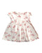 A White Short Sleeve Dresses from Elly in size 3-6M for girl. (Front View)