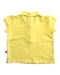 A Yellow Short Sleeve Polos from Hush Puppies in size 6-12M for girl. (Back View)