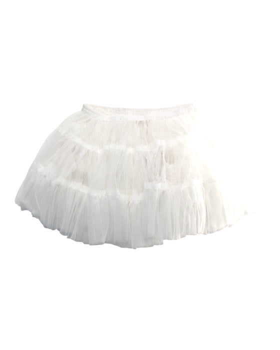 A White Tulle Skirts from Nicholas & Bears in size 2T for girl. (Back View)