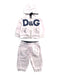 A Purple Pants Sets from Dolce & Gabbana in size 3-6M for girl. (Front View)