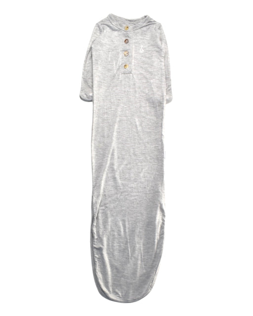 A Grey Onesies from Raph and Remy in size 0-3M for girl. (Front View)