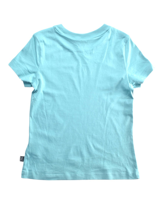 A Blue Short Sleeve T Shirts from Puma in size 7Y for girl. (Back View)