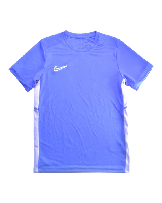 A Blue Short Sleeve T Shirts from Nike in size 12Y for boy. (Front View)