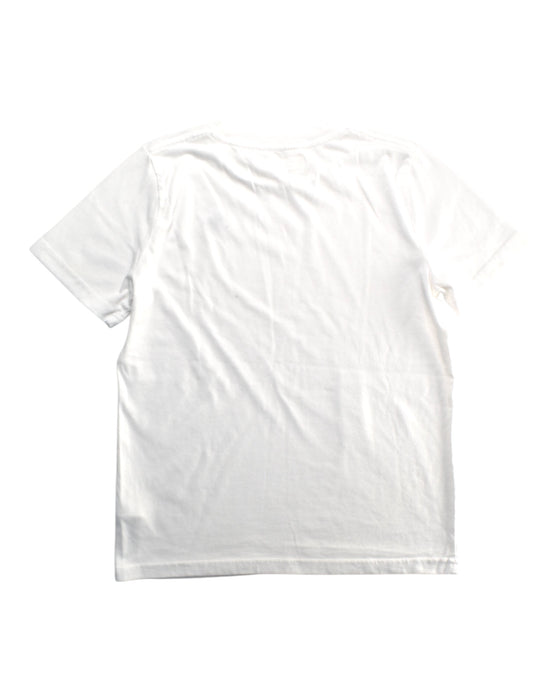 A White Short Sleeve T Shirts from Abercrombie  in size 11Y for boy. (Back View)