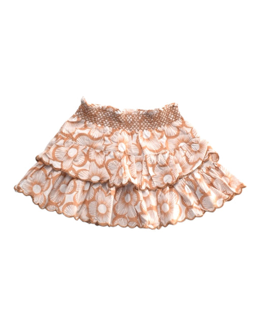 A Ivory Short Skirts from Seed in size 5T for girl. (Front View)
