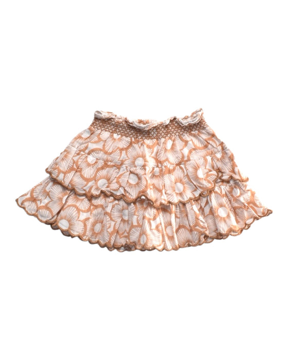 A Ivory Short Skirts from Seed in size 5T for girl. (Back View)