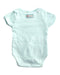 A Blue Short Sleeve Bodysuits from Piccalilly in size Newborn for boy. (Back View)