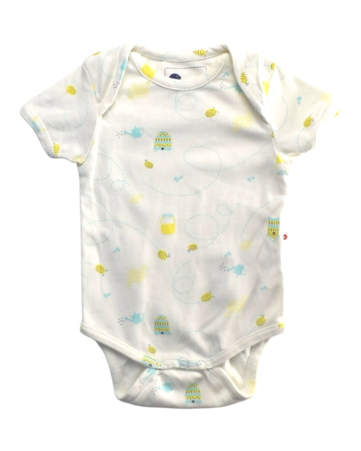 A Multicolour Short Sleeve Bodysuits from Piccalilly in size Newborn for boy. (Front View)