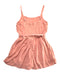 A Peach Sleeveless Rompers from Abercrombie  in size 7Y for girl. (Back View)