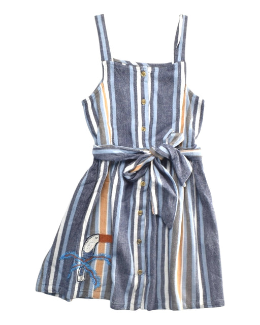 A Multicolour Sleeveless Dresses from Gingersnaps in size 8Y for girl. (Front View)