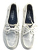 A White Sneakers from Sperry in size 6T for girl. (Back View)
