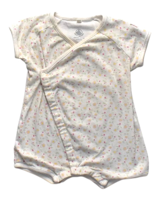 A Multicolour Short Sleeve Rompers from Petit Bateau in size 6-12M for girl. (Front View)