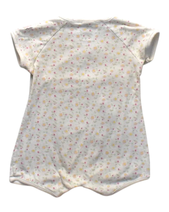 A Multicolour Short Sleeve Rompers from Petit Bateau in size 6-12M for girl. (Back View)