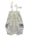 A Multicolour Sleeveless Rompers from Seed in size 3-6M for girl. (Front View)