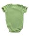 A Green Short Sleeve Bodysuits from Raph and Remy in size 6-12M for girl. (Back View)