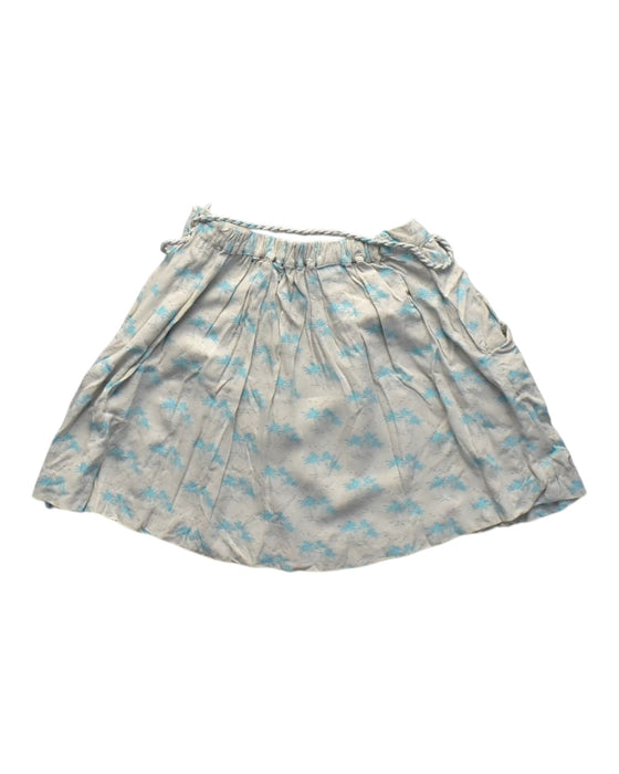 A Beige Short Skirts from Chateau de Sable in size 8Y for girl. (Back View)