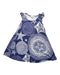 A Blue Sleeveless Dresses from Junior Gaultier in size 3T for girl. (Front View)