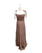 A Brown Sleeveless Dresses from Annee Matthew in size Maternity-S for maternity. (Front View)
