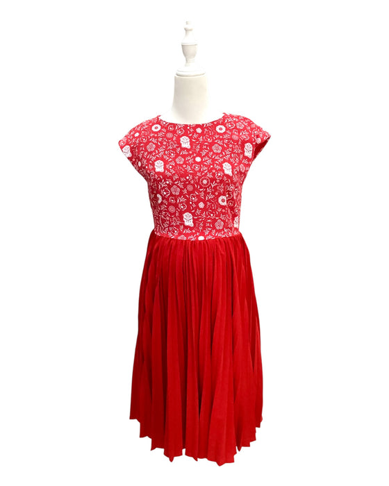 A Red Short Sleeve Dresses from Elly in size Maternity-S for maternity. (Front View)