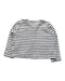 A White Cardigans from Petit Bateau in size 12-18M for girl. (Back View)