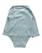 A Grey Long Sleeve Bodysuits from Purebaby in size 6-12M for boy. (Back View)
