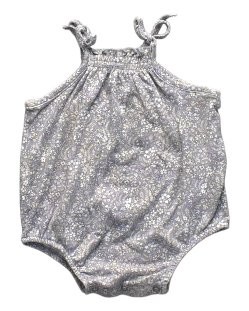 A Grey Sleeveless Rompers from Jamie Kay in size 6-12M for girl. (Front View)