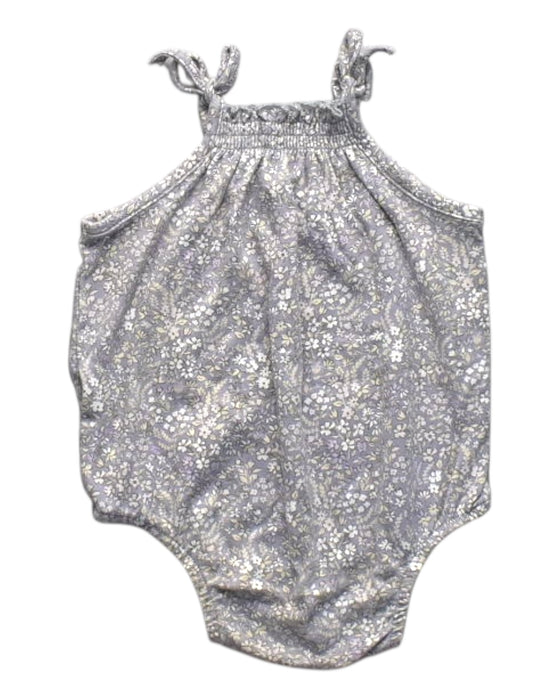 A Grey Sleeveless Rompers from Jamie Kay in size 6-12M for girl. (Back View)