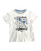 A White Short Sleeve T Shirts from Armani Baby in size 4T for boy. (Front View)