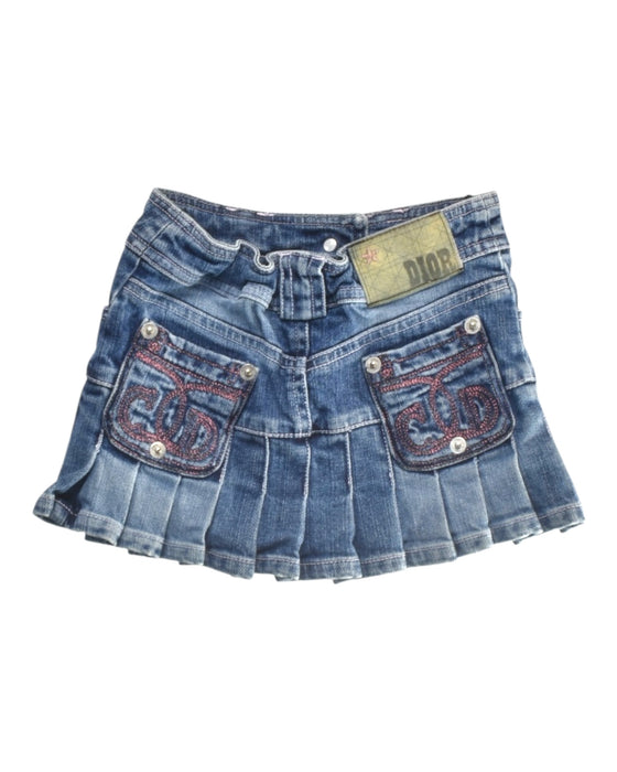 A Blue Short Skirts from Dior Kids in size 2T for girl. (Back View)