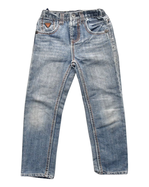 A Blue Jeans from Guess in size 5T for boy. (Front View)