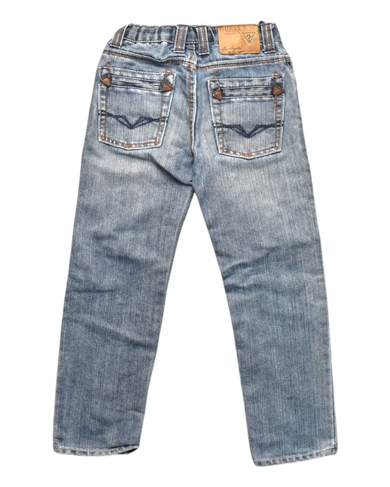 A Blue Jeans from Guess in size 5T for boy. (Back View)