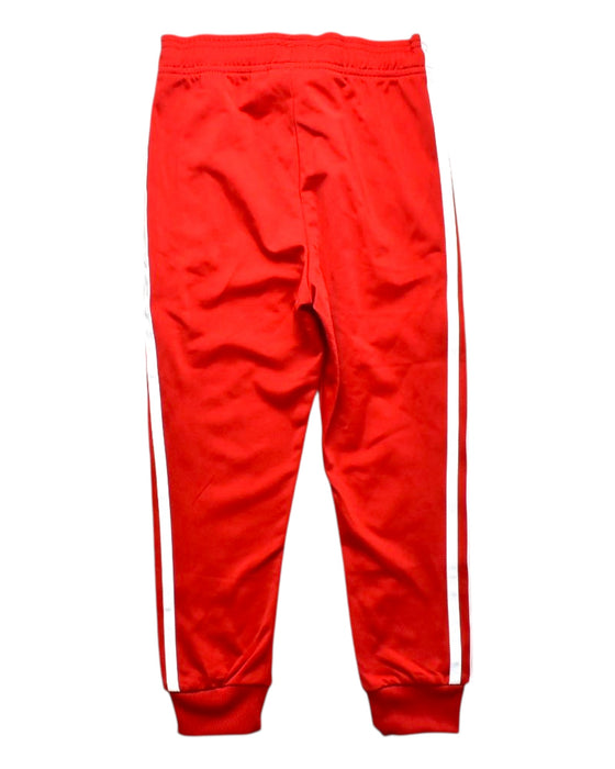 A Red Sweatpants from Adidas in size 5T for boy. (Back View)
