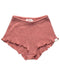 A Pink Bloomers from Minimalisma in size 6-12M for girl. (Front View)