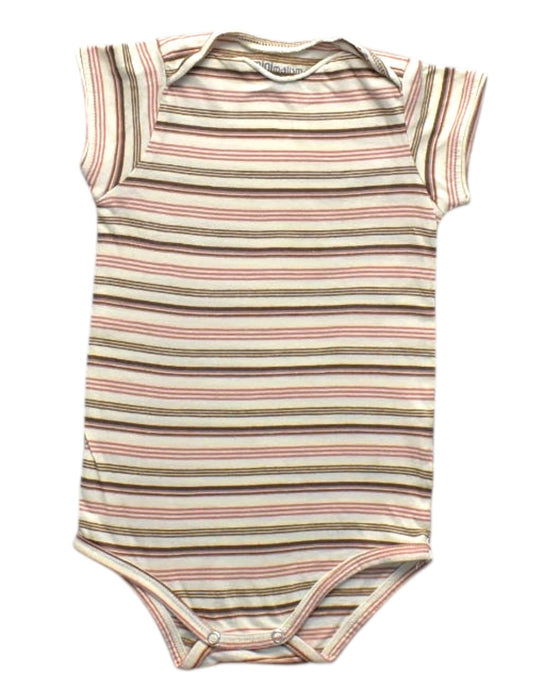 A Multicolour Short Sleeve Bodysuits from Minimalisma in size 6-12M for girl. (Front View)