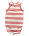 A Pink Sleeveless Bodysuits from Polarn O. Pyret in size 6-12M for girl. (Back View)