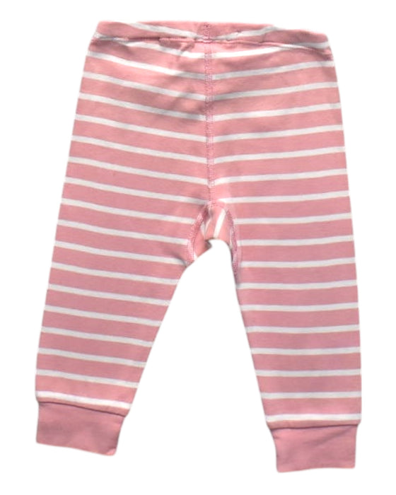 A Pink Leggings from Polarn O. Pyret in size 6-12M for girl. (Back View)