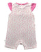 A Pink Sleeveless Rompers from Simply Life in size 6-12M for girl. (Back View)