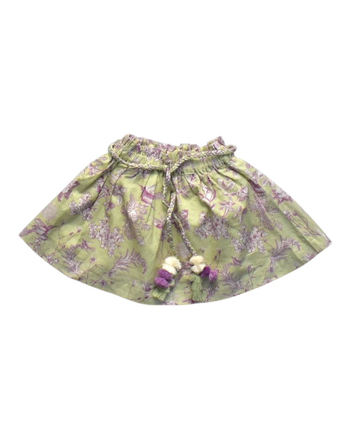 A Green Short Skirts from Gingersnaps in size 3-6M for girl. (Front View)