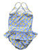A Blue Swimsuits from Jojo Maman Bébé in size 2T for girl. (Back View)