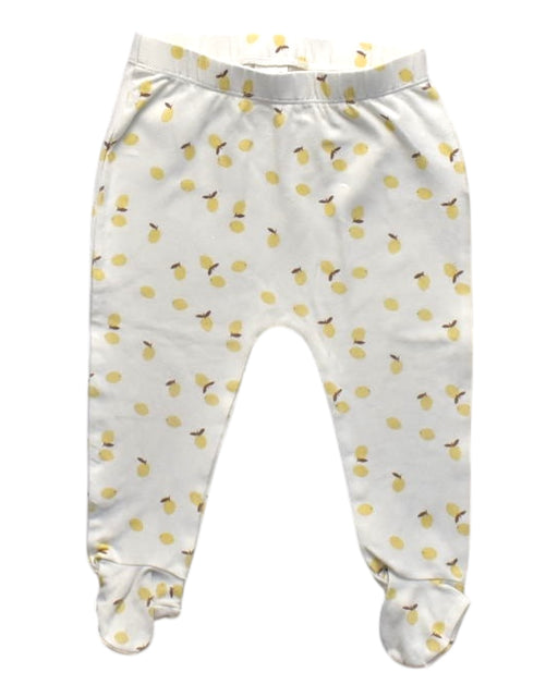 A White Casual Pants from Seed in size 6-12M for girl. (Front View)