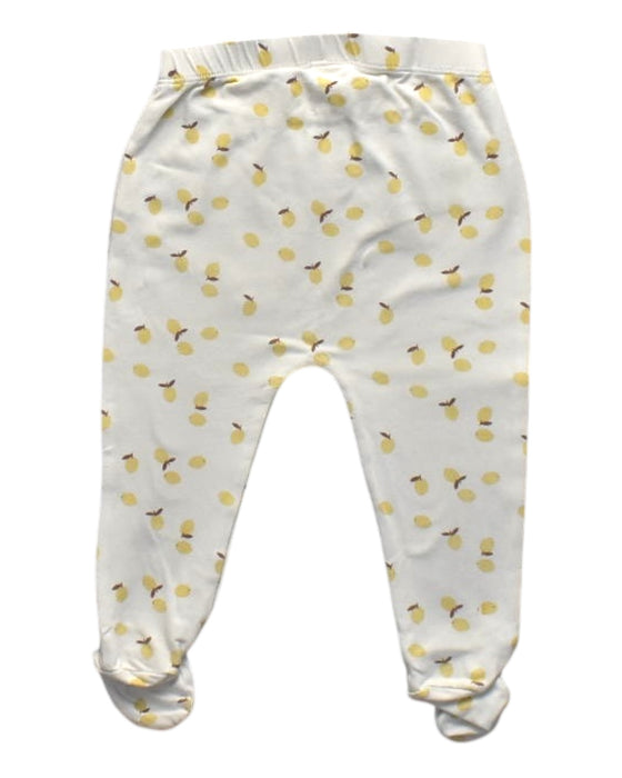 A White Casual Pants from Seed in size 6-12M for girl. (Back View)